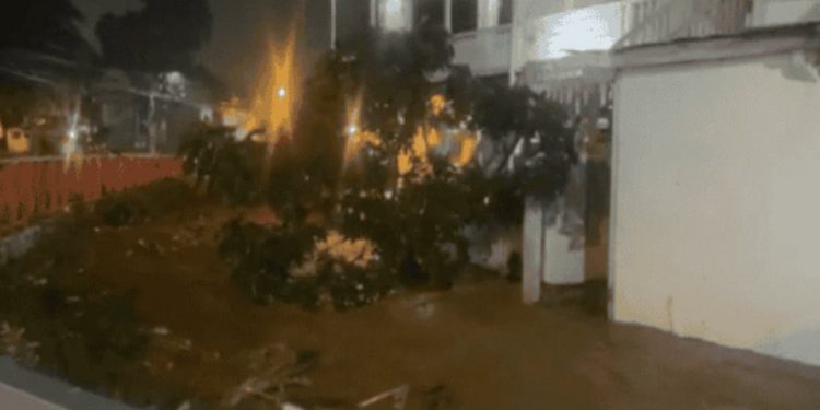 Al menos 177 viviendas afectadas en Las Terrenas por inundaciones; cayeron 228 milímetros de agua