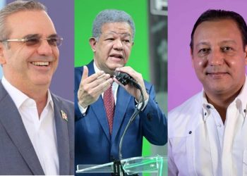 Conteo final: Abinader 57.45 %, Leonel 29 % y Abel Martínez 10 %