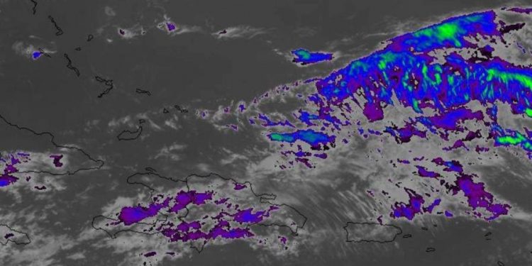 Pronostican lluvias este miércoles en varias provincias del país por vaguada
