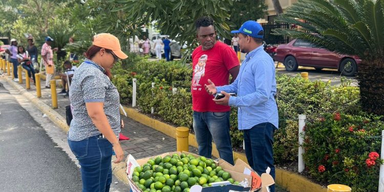 La Alcaldía de Santiago realiza operativos para regularizar vendedores informales en la ciudad.