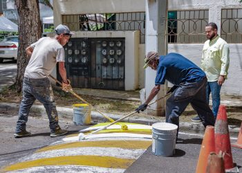 Alcaldía de Santiago inicia plan de señalización y vial