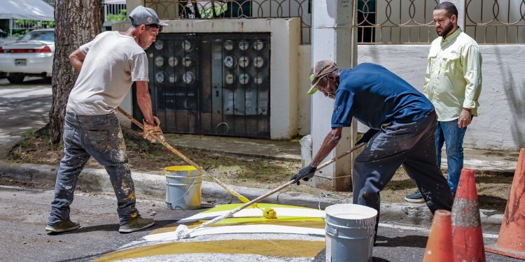 Alcaldía de Santiago inicia plan de señalización y vial