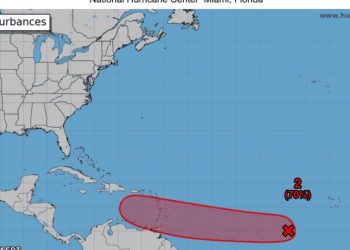 Sistema podría convertirse en ciclón tropical este fin de semana; piden a dominicanos estar atentos