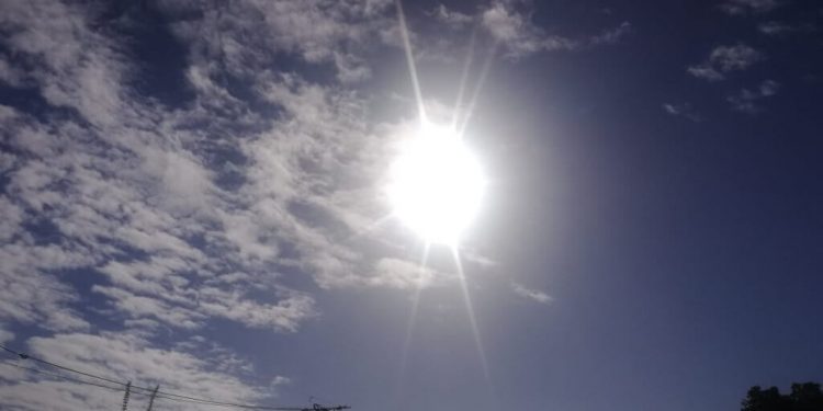 Onamet prevé escasas lluvias y temperaturas calurosas para este martes