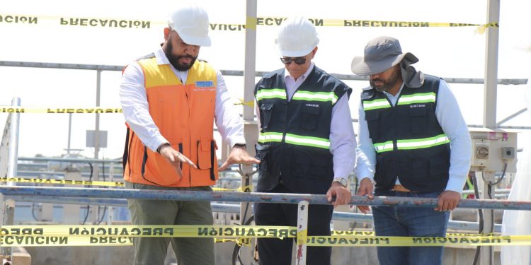 Director general de Coraasan supervisa trabajos de rehabilitación de Noriega I