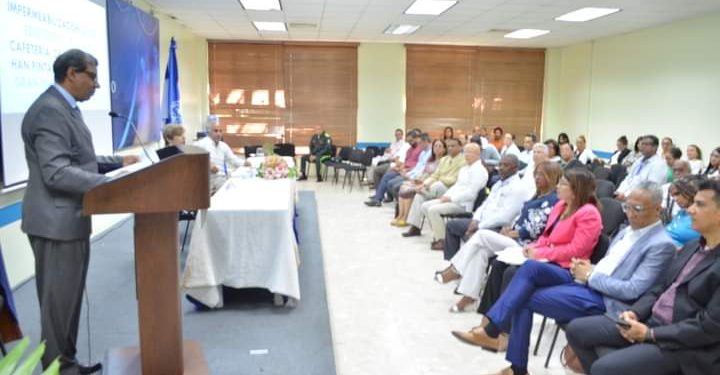 Juan Arias Fuentes Director General UASD Recinto Santiago presenta rendición de cuentas segundo año de gestión