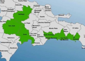 Este jueves continuará la incidencia de una vaguada; siete provincias en alerta verde