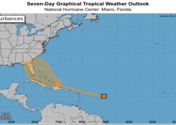 Aumenta probabilidad de formación de depresión tropical próximo a las Antillas Mayores