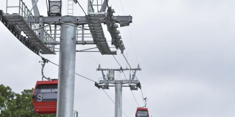 Suspenden servicio en línea 1 del Teleférico de Santo Domingo por incidencia de huracán Beryl