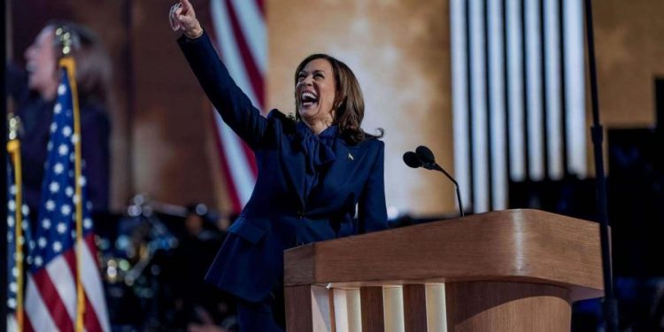 Kamala Harris hace historia al aceptar la nominación del Partido Demócrata a la Casa Blanca