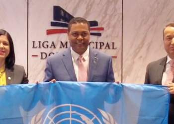 Víctor D’Aza, presidente de LMD recibe reconocimiento de Naciones Unidas en la apertura oficial del Centro CIFAL República Dominicana