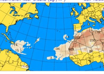 Ambiente muy caluroso en RD desde este lunes por polvo del Sahara