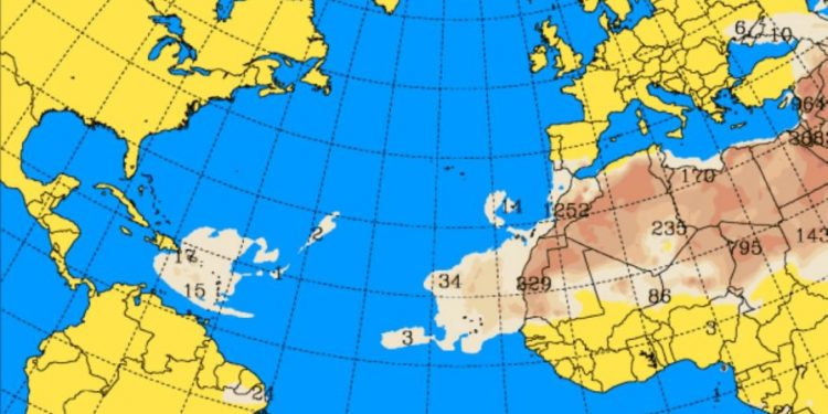 Ambiente muy caluroso en RD desde este lunes por polvo del Sahara