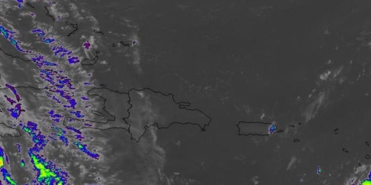 Lluvias en algunas provincias por vaguada, pero calor sigue sobre la República Dominicana