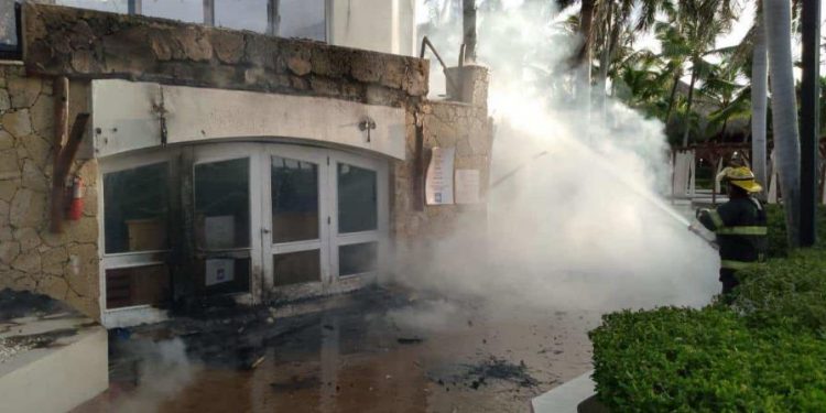 Fueron evacuados 380 huéspedes y 34 empleados por incendio en el hotel Club Med Punta Cana