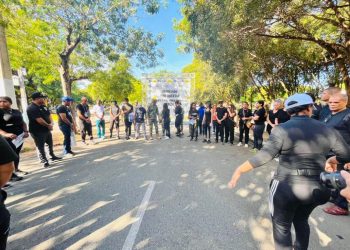 Policía Nacional participa en la Caminata por la Libertad