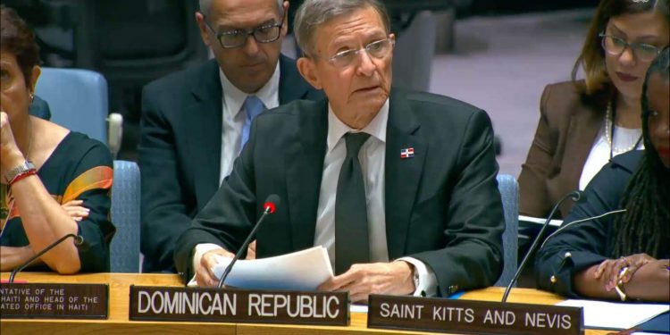 Canciller Álvarez en la ONU: El país tomó medidas por los "pocos resultados" de la misión en Haití