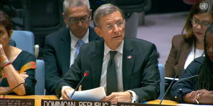 Canciller dominicano participará en una nueva reunión sobre Haití en la ONU