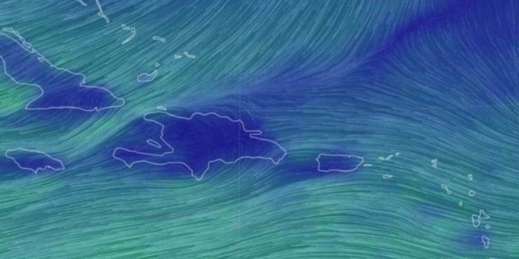 Lluvias seguirán todo el fin de semana por frente frío y vaguada que inciden en República Dominicana