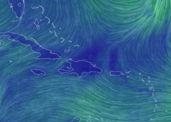 Frente frío bajará temperatura y vaguada mantendrá las lluvias en República Dominicana