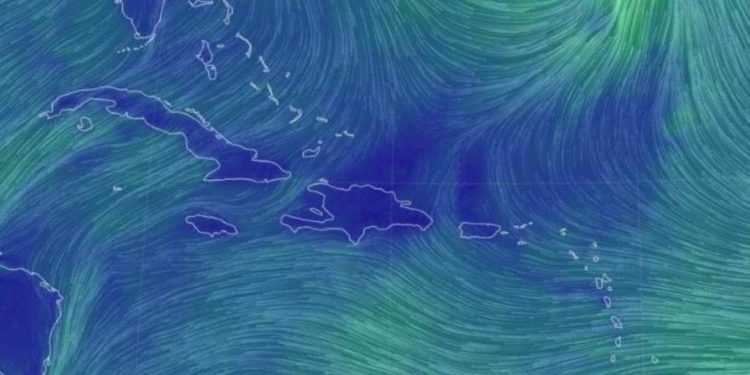 Frente frío bajará temperatura y vaguada mantendrá las lluvias en República Dominicana