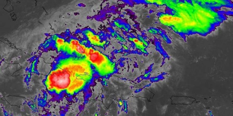 Las lluvias continuarán hasta el miércoles por vaguada y onda tropical