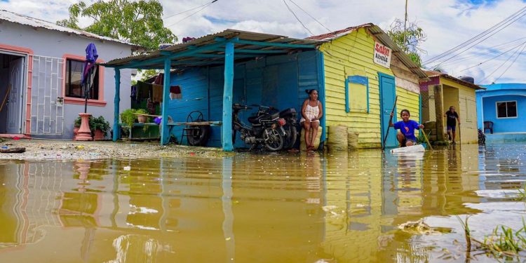 Derrumbes e inundaciones en P. Plata debido a recientes lluvias