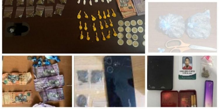 Autoridades desmantelan puntos de drogas en diferentes barrios de Santiago; apresan ocho personas