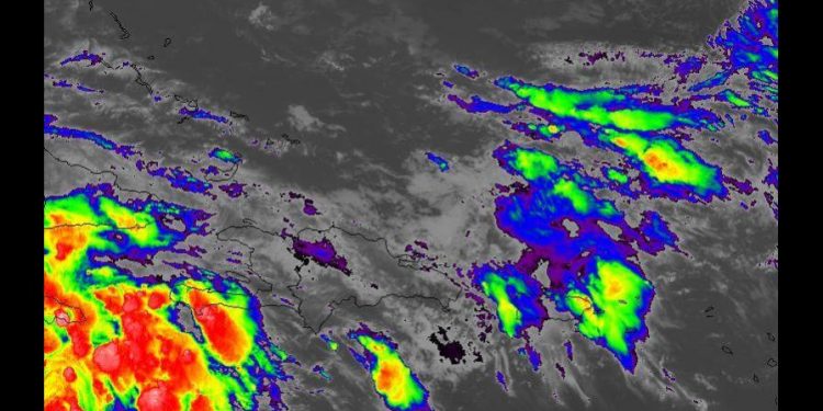 Lluvias continuarán en RD por efectos de tormenta Rafael y se extenderán toda la semana por vaguadas