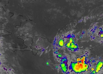 Lluvias seguirán este jueves y el fin de semana por circulación ciclónica, onda tropical y vaguadas