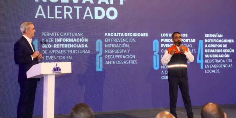 Presentan nueva APP Alerta DO, frente a fenómenos atmosféricos que afecten a República Dominicana