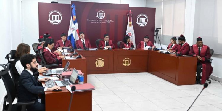 El TC celebra audiencia solemne en San Cristóbal por el Día de la Constitución
