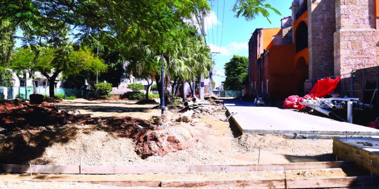 Continúan los trabajos de remodelación en la Ciudad Colonial