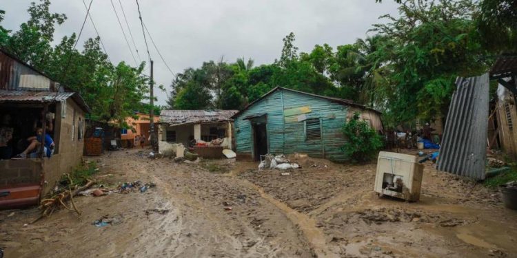 Lluvias causan daños en Puerto Plata; Abinader irá hoy a dar asistencia a los afectados