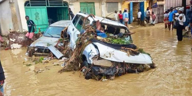 Confirman 13 muertos y más de 500 viviendas destruidas por fuertes lluvias en Haití
