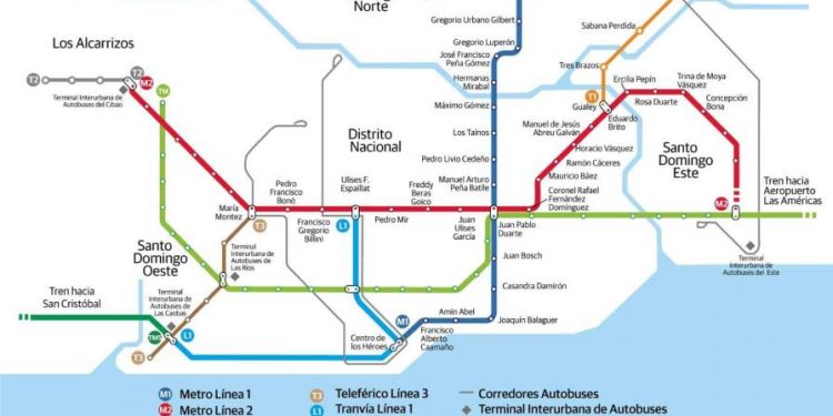 2025: año clave para la mejora del transporte en el Gran Santo Domingo y Santiago