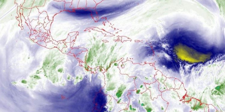 Sistema frontal traerá lluvias dispersas este fin de semana