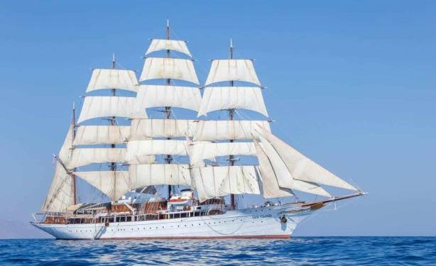 Sea Cloud, el otrora yate Angelita que aún surca los mares casi un siglo después de construido