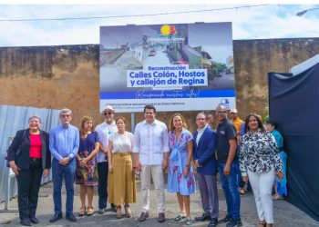 Collado dice turismo invierte más de 400 millones de pesos en obras emblemáticas en Ciudad Colonial.