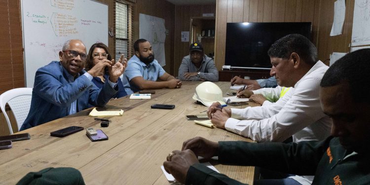 Instituciones coordinan esfuerzos para agilizar el tráfico en el kilómetro 9 de la autopista Duarte