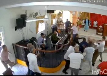 Hombre irrumpe en iglesia en Higüey con un arma blanca y deja dos heridos