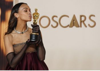 Senadores aprueban resolución que reconoce a Zoe Saldaña por obtener un Oscar