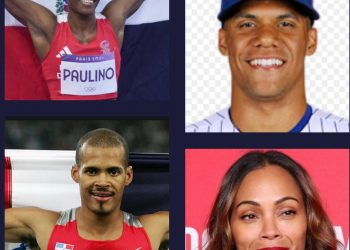 ZOE SALDAÑA se une al Olimpo Dominicano donde están Félix Sánchez, Marileidy Paulino, Juan Soto y los 5RD del Solar de Cooperstown (Half of Fame)