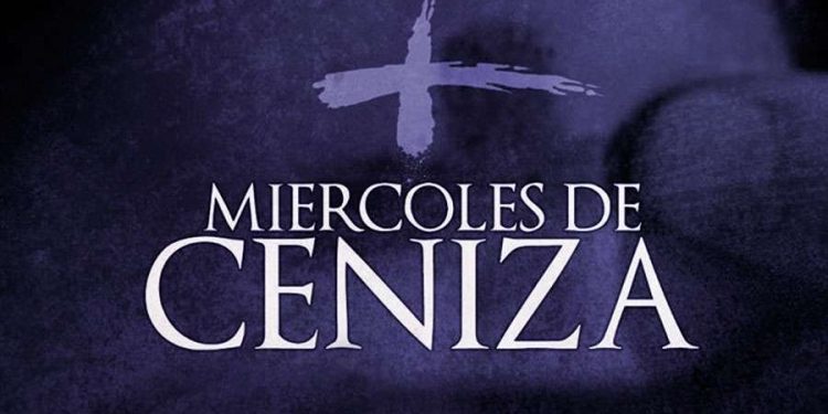 Miércoles de ceniza, primer día de cuaresma