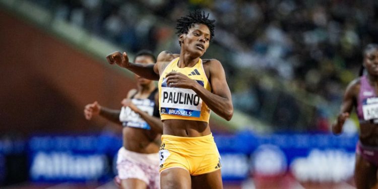 Marileidy Paulino llega segundo en el Grand Slam Track