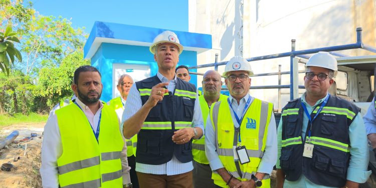 Coraasan avanza trabajos estación de bombeo en tanque La Barranquita; impactará más de 1,500 familias