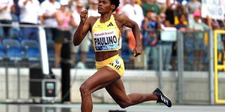Marileidy Paulino queda en tercer lugar en los 400 metros de el Grand Slam Track de Jamaica