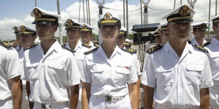 La princesa Leonor culmina su travesía latinoamericana y pone hoy rumbo a Nueva York