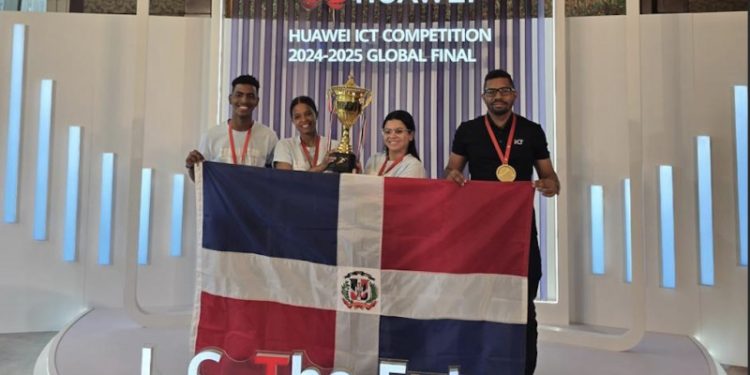 RD logra tercer lugar mundial en la Huawei ICT Global Competition