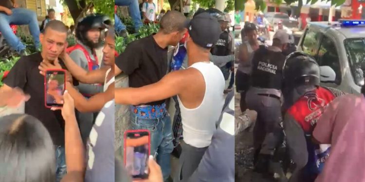 Comunitarios intentan linchar ladrón en Santiago